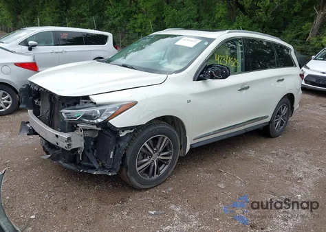 2017 Infiniti Qx60 from USA, damaged, VIN 5N1DL0MMXHC525966